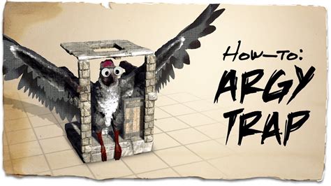 Argentavis trap - I give my version of a 100 Days video by showing you how to tame every dino the way the Ark Devs intended. It's crazy how Wildcard wants you to and it invol...